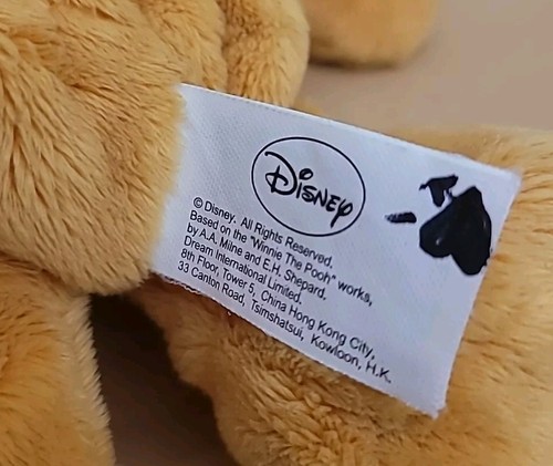 Peluche Vintage Disney Winnie The Pooh Peluche 13" Oso Pooh Excelente Estado. - Imagen 8 de 9