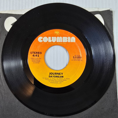 Journey Lovin’, Touchin’, Squeezin’/Daydream 45rpm w/ original sleeve Columbia - Picture 1 of 4