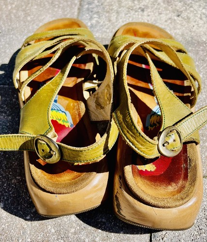 Dansko Leather Strappy Adj. Strap Summer Sandels Sz 9 - Picture 4 of 6