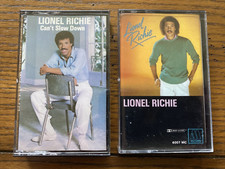 LOT 2 Cassette Tapes Lionel Richie Self  Can't Slow Down - U Get Both