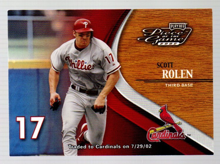 2002 PLAYOFF PIECE OF THE GAME BASE SINGLES***YOU PICK***