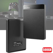 External Gaming Hard Drive Disk for XBOX ONE PC PS5, USB 3.0 500GB Storage HDD