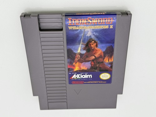 IronSword: Wizards & Warriors II (Nintendo NES) Authentic Tested