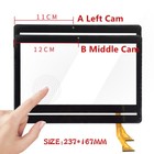 Verre numériseur écran tactile pour tablette PC Mediatec KT107 Mediatek KT107 10,1"