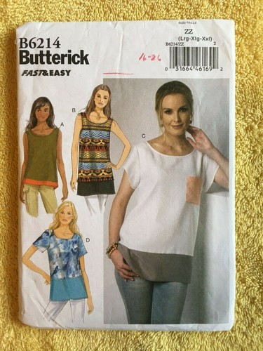 Patrones de Butterick (W) ~ Todos los Patrones Talla 16-26 * ~ * ~ * ~ * Anuncio 6601 - Imagen 38 de 51