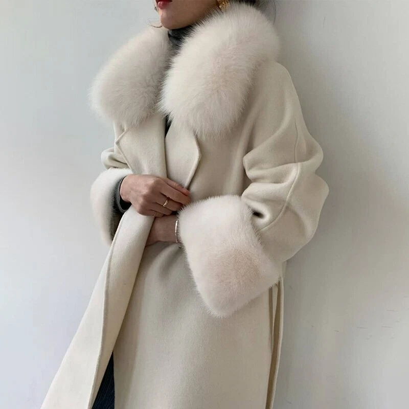 White hotsell cashmere coats