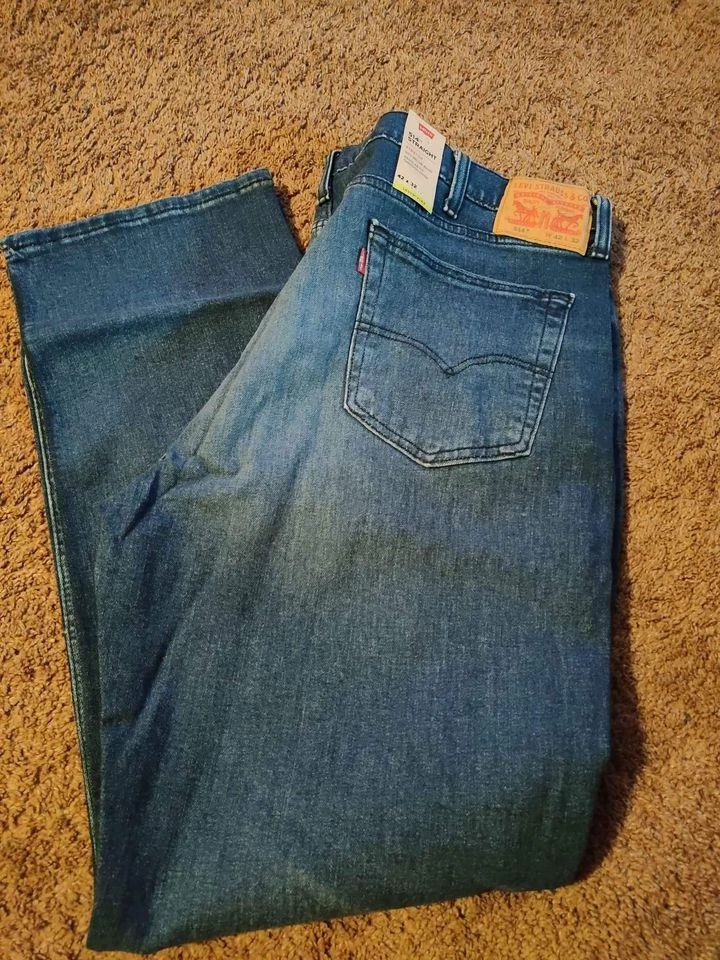 Mens levi jeans size 42 cheap