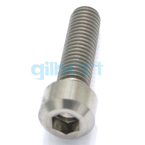 4PCS M8x1.25 15mm To 55mm GR5 Titanium Hex Socket Cap Head Bolts For Motorcycle - Picture 9 of 34