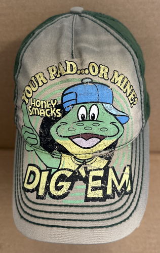 Honey Smacks YOUR PAD... OR MINE? Kellogg's Baseball Cap Snapback Golf Hat