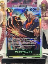 One Piece CG Monkey D Garp OP11-095 A Fist of Divine Speed Super Rare