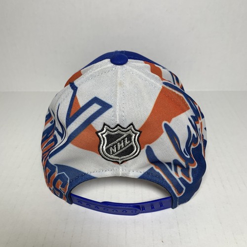 NHL New York Islanders Snapback Mütze Cap Reebok Center Ice Blue Orange White - Bild 11 von 14