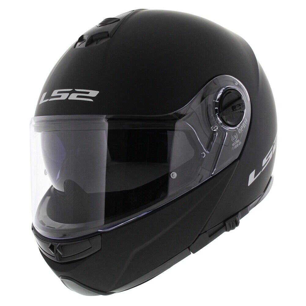 LS2 FF325 Casco stroboscopico nero opaco