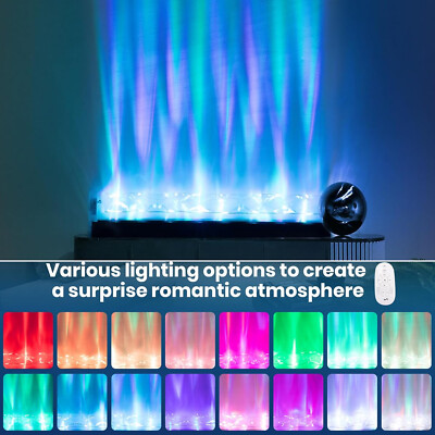 #ad Ocean Wave Projector Light Wall WasherRGB Color Changing Night Light for Indoor $93.99