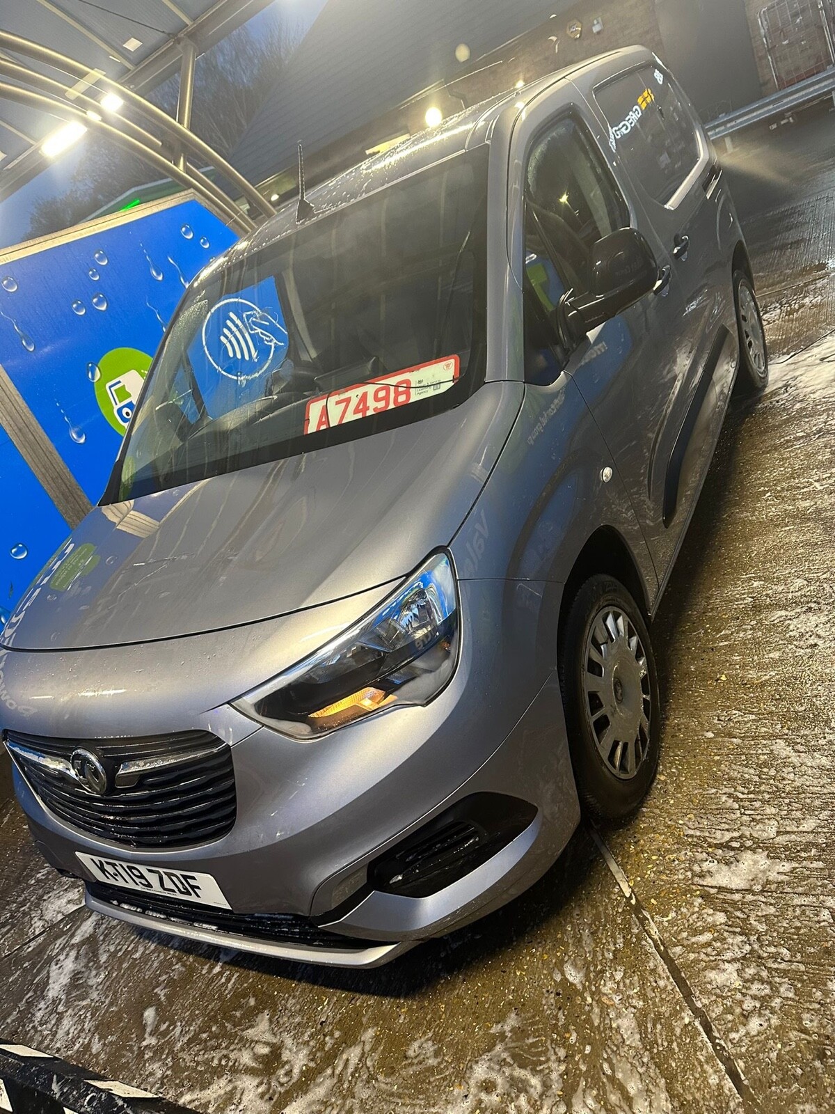 2019 vauxhall combo 1.5 grey van no vat sale can deliver new