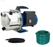 Gartenpumpen-Set NCGP-E 100/2 i Saugschlauch Gartenschlauch