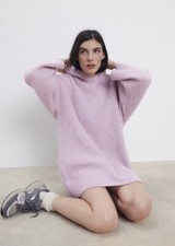 NWT ZARA OVERSIZED HOODED DRESS SIZE M $119