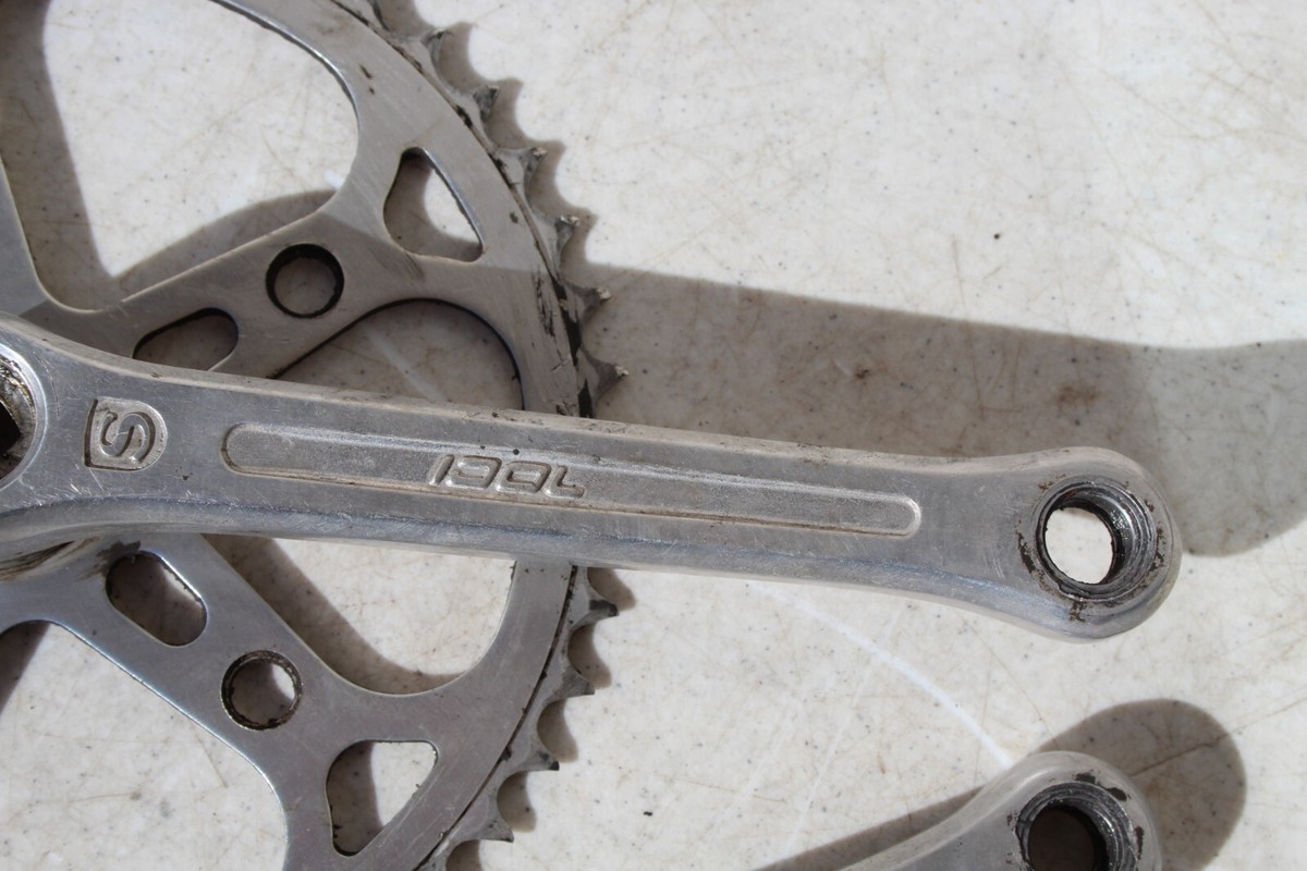 VTG Sugino Idol Crank Set 48 tooth Single 165mm Road VTG Sugino Idol Crank Set 48 tooth Single 165mm Road
