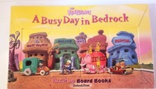 Toddler's Puzzle Board Book Set-A Busy Day in Bedrock-The Flintstones