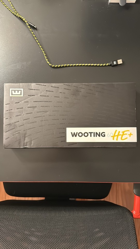 Wooting 60HE+ Mechnical keyboard Used eBay