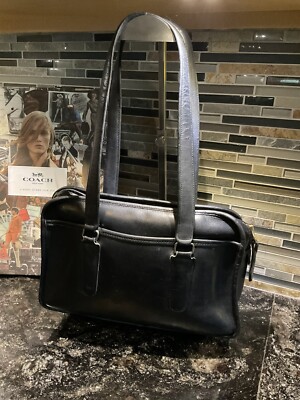 バッグ New Vintage Coach Cabin Bag Small Black New Vintage Coach Cabin Bag Small Black