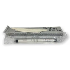 Vintage Rolling Ruler Compass Protractor T-Square For Drafting New