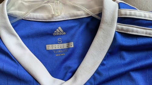 2 BOYS adidas shirt size S (1) CLIMALITE CHARLOTTE INDEPENDENC DK BLUE AEROREADY - Picture 8 of 9