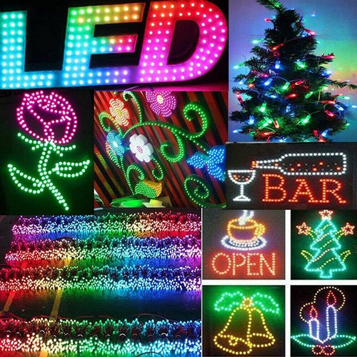 Xmas WS2811 RGB Full Color Pixels LED Module String light Chrismas Lamp Kit AU - Picture 6 of 27