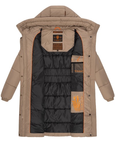 Marikoo Donna Giacca Invernale Trapuntato Anorak Parka Caldo Cappotto Cappuccio - Imagen 23 de 72