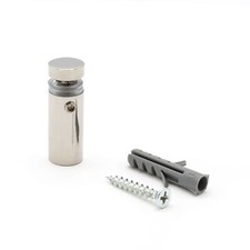 Sign Standoff 1/2" Diameter x 1" Barrel Length Polished Stainless Finish Eco