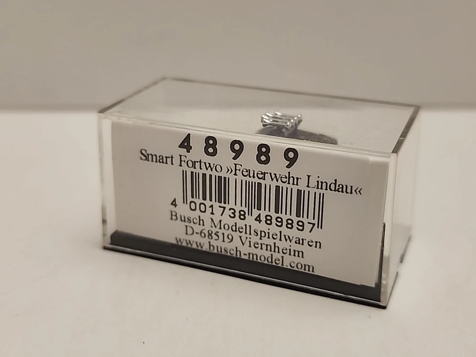 BUSCH #48989 SMART FORTWO CITY COUPE, FEUERWEHR LINDAU 1:87  - Image 4 of 4