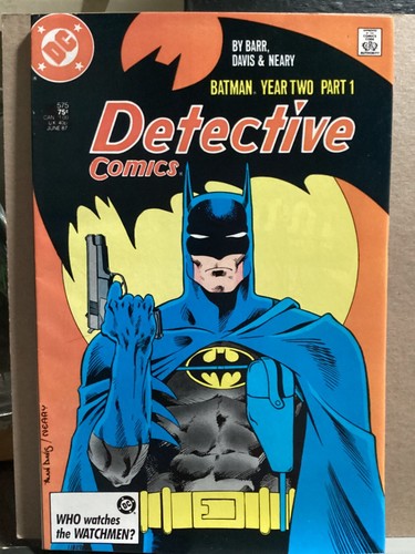 DETECTIVE COMICS #575 576 577 578 YEAR TWO MCFARLANE BATMAN DC 1987 - Picture 2 of 12