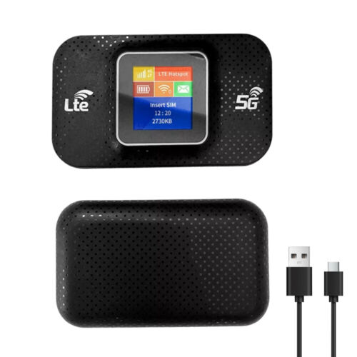 4G/5G WLAN Router Mobiler WLAN-Router 150 Mbit/s Sim-Kartensteckplatz 3650mAh - Bild 9 von 12