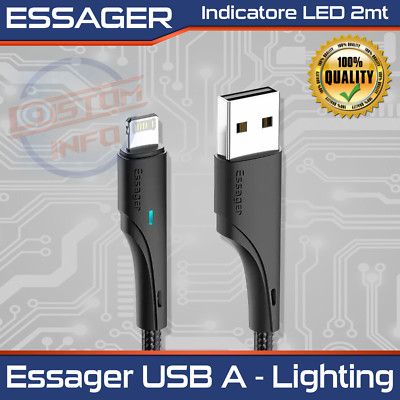 Essager USB Kabel für iPhone 13 12 11 Pro Max XR XS 8 7 6s 5 Plus | Fast charge