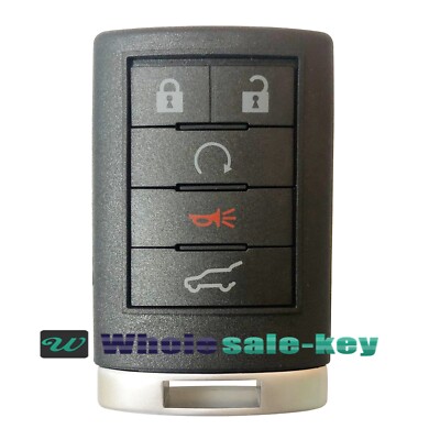 Case Shell for Cadillac CTS SRX STS Keyless Entry Key Fob OUC6000066