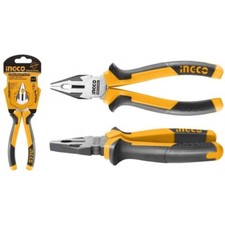 PINZA PINZE UNIVERSALE ELETTRICISTA LAVORO ISOLATA BECCHI ACCIAIO 160/180 MM