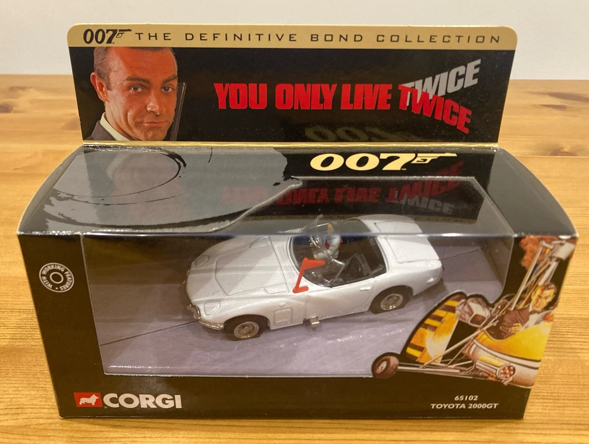 Corgi James Bond - Toyota 2000 GT - Voiture Miniature Vintage - Occasion
