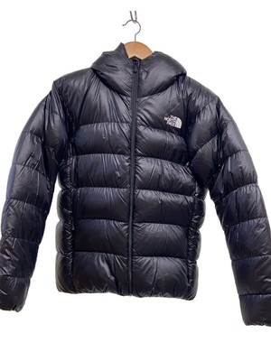 THE NORTH FACE Down Jacket Alpine Nuptse Hoodie S Nylon Black 