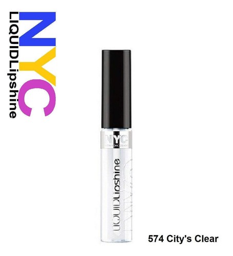 NYC New York Color Liquid Lipshine Lip Gloss Lip Shine, - Picture 6 of 14