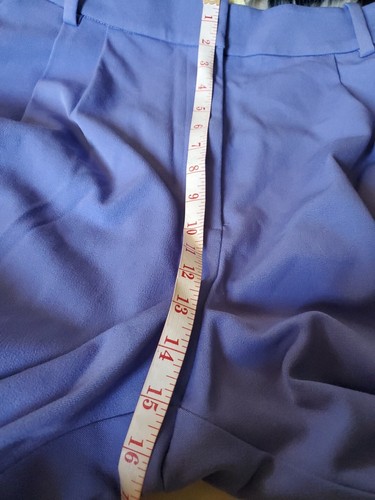 Anthropologie Collection Very Peri The Favorite Pant Size 16 NWT Reg $218.00 - Picture 14 of 15