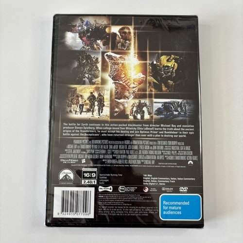 Transformers Age Of Extinction & Transformers Revenge Of The Fallen DVD Sealed - Picture 3 of 7