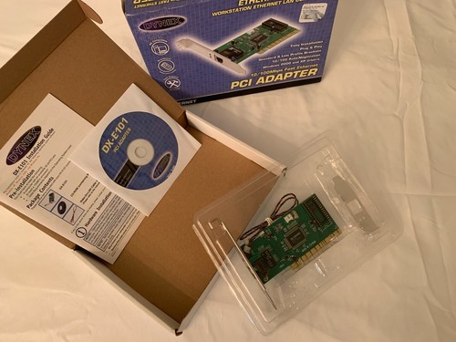 Dynex PCI Adapter DX-E101 Ethernet Network Workstation LAN Connection 10/100Mbps - Picture 6 of 11