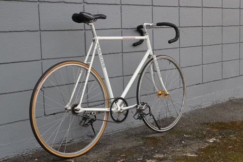 Vintage 1986 Schwinn Madison Track Bike Fixed Gear Steel 57cm L Paramount - Picture 2 of 18