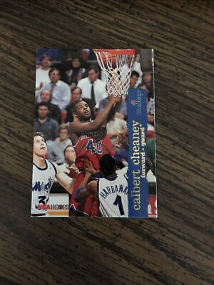 Calbert Cheaney, F/G, Washington Bullets, 1995 Skybox NBA Hoops #165
