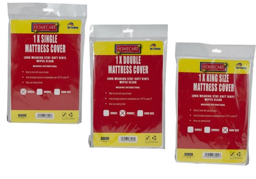 Hoja protectora de colchón ajustable vinilo impermeable doble talla King - Imagen 2 de 8