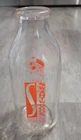Vintage Swartwoods Dairy Cadillac, Michigan One Quart Glass Milk Bottle
