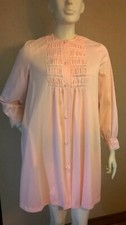 VTG 1960's "Gossard Artemis" Pretty Pink Peignoir Set - Gown  Robe