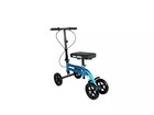 KneeRover Economy Knee Scooter Steerable Knee Walker in Metallic Blue ...