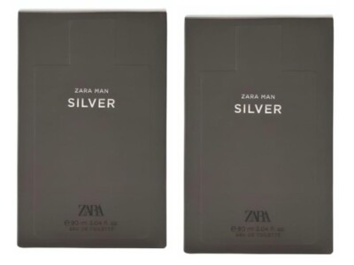 ZARA Man SILVER EDT 90ml For him HOMME  Eau de toilette