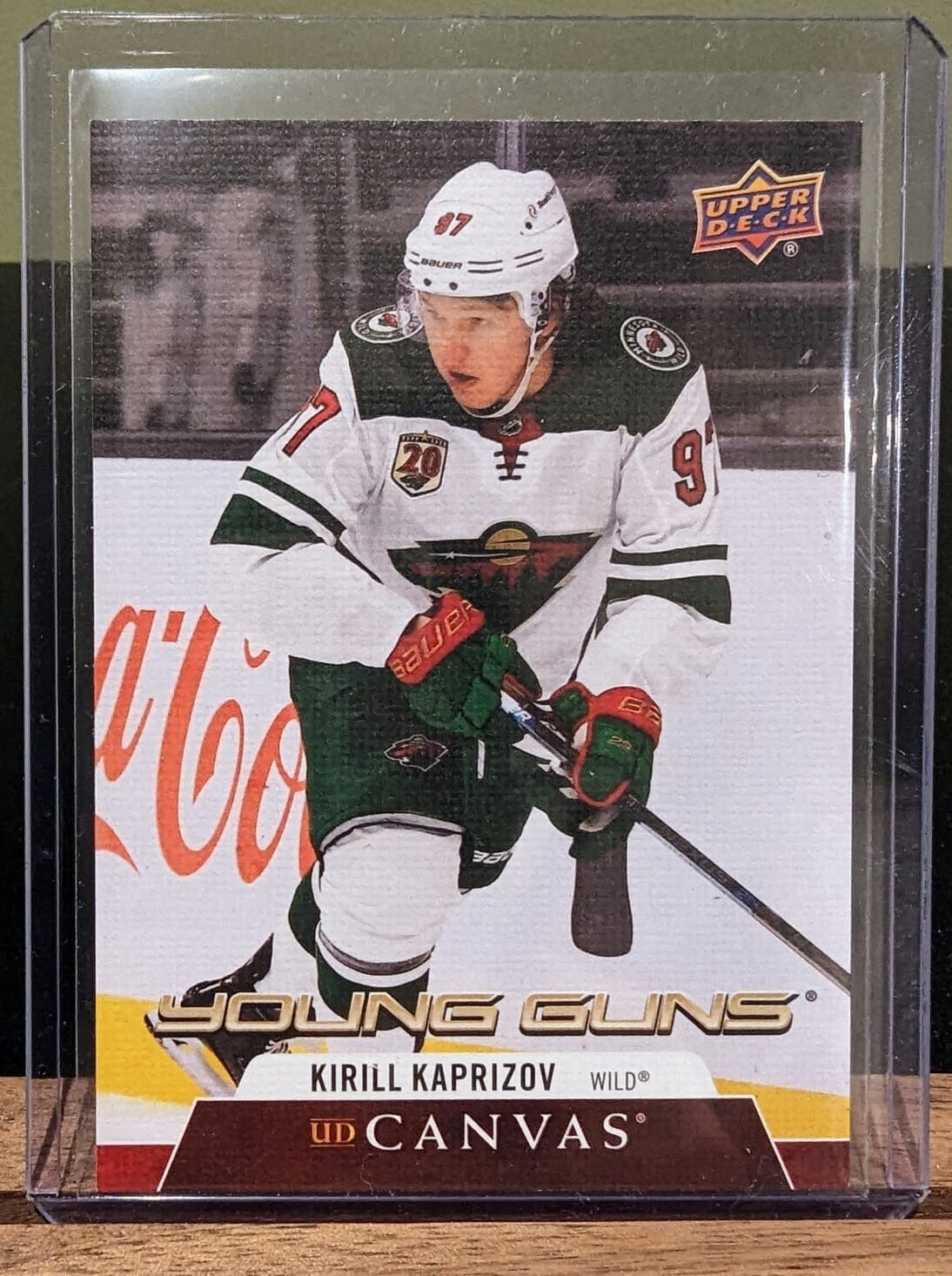 2020-21 Upper Deck - UD Canvas Young Guns #C225 Kirill Kaprizov (RC)