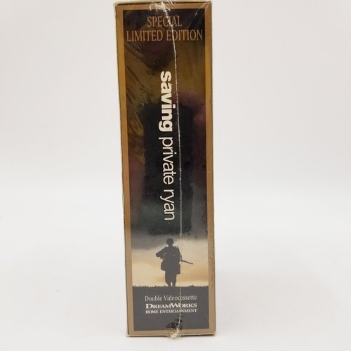Saving Private Ryan (VHS, 2000, 2-Tape Set, Special Limited Edition) New Sealed  - Afbeelding 3 van 7